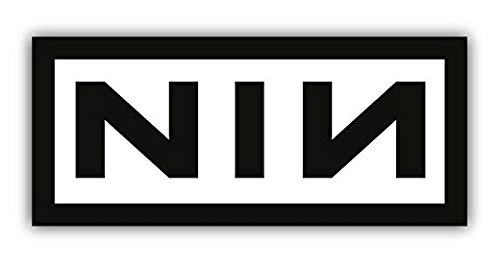 NIN Logo - Sticker Graphic - Auto, Wall, Laptop, Cell, Truck